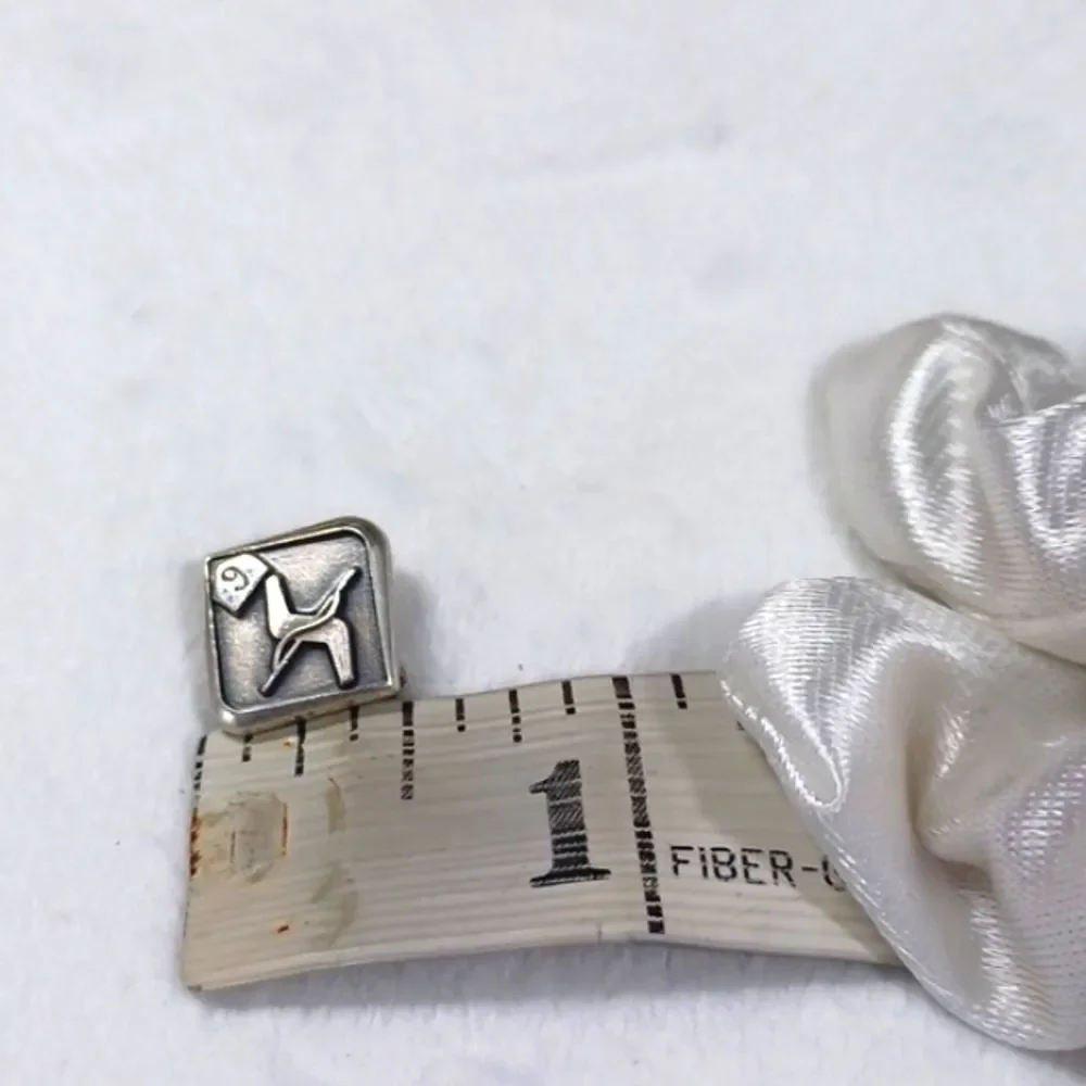 Vintage Sterling Silver CTO Ducks Unlimited Logo Pin Brooch